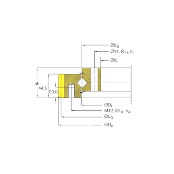 RSA 14 0644 N SIGMA Thrust Ball Bearings