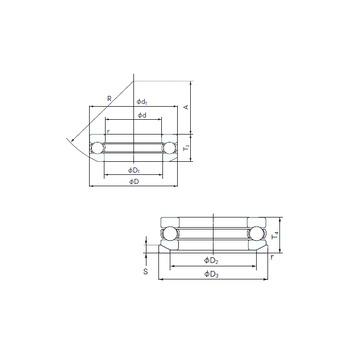 53209U NACHI Thrust Ball Bearings