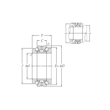 562006M NTN Thrust Ball Bearings