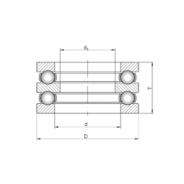 52228 ISO Thrust Ball Bearings