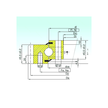 EB1.20.0314.201-2STPN ISB Thrust Ball Bearings