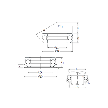 53316U NSK Thrust Ball Bearings