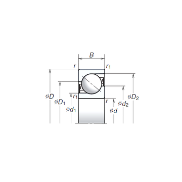 80TAC03AM NSK Thrust Ball Bearings