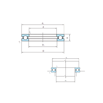 51184 PSL Thrust Ball Bearings