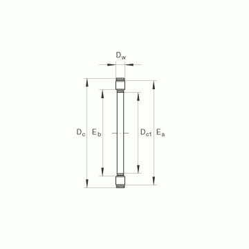 K81148-M INA Thrust Roller Bearings