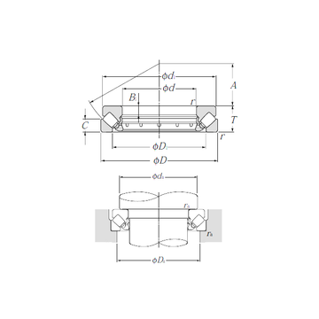 29413 NTN Thrust Roller Bearings