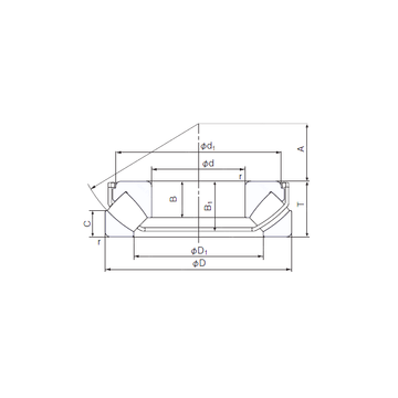 29317EX NACHI Thrust Roller Bearings