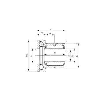 NAXI 1223 IKO Complex Bearings