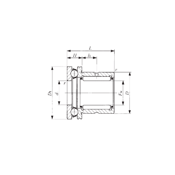 NAX 5035 IKO Complex Bearings