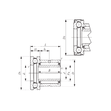 NAXI 1730Z IKO Complex Bearings