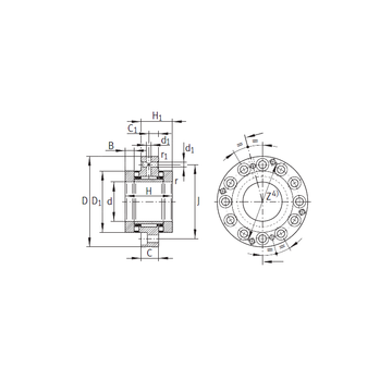 ZARF2575-TV INA Complex Bearings