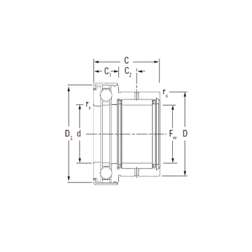 NAXK50Z KOYO Complex Bearings