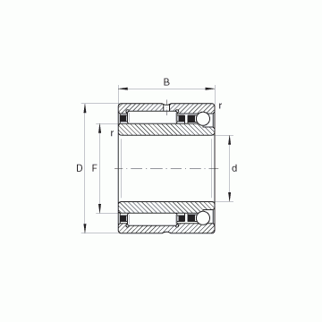 NKIA59/22 INA Complex Bearings