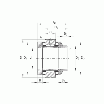 ZARN65125-L-TV INA Complex Bearings