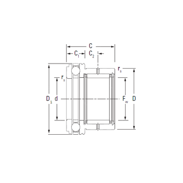 NAXK60 KOYO Complex Bearings