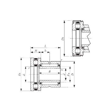 NBXI 5040Z IKO Complex Bearings