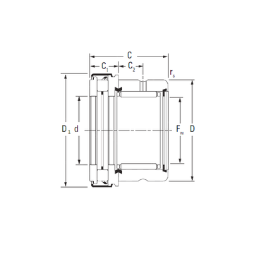 RAXZ 510 KOYO Complex Bearings