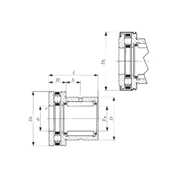 NBX 3030Z IKO Complex Bearings