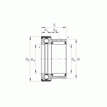 NKX50-Z INA Complex Bearings