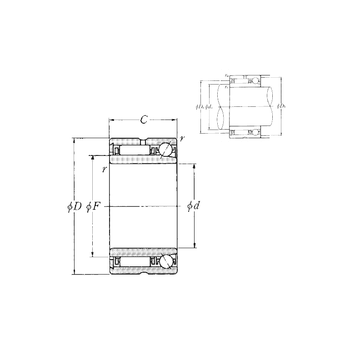 NKIA5914 NTN Complex Bearings