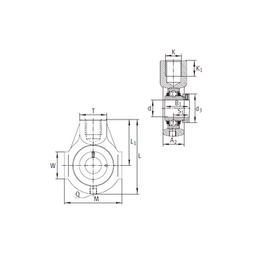 THE40 INA Bearing Units