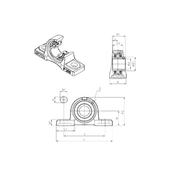 UCP211 SNR Bearing Units