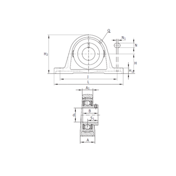 PAKY1 INA Bearing Units