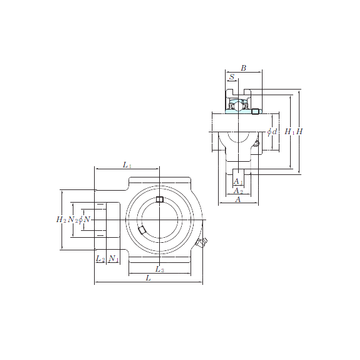 UCTX07-23 KOYO Bearing Units