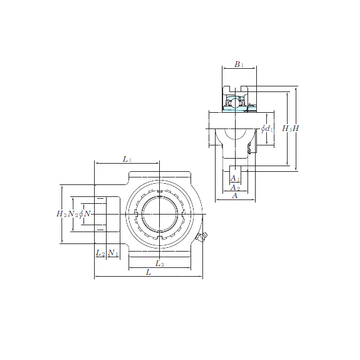 UKT207 KOYO Bearing Units