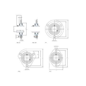 PF 25 TR SKF Bearing Units