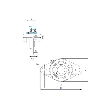 UCFL306 NACHI Bearing Units