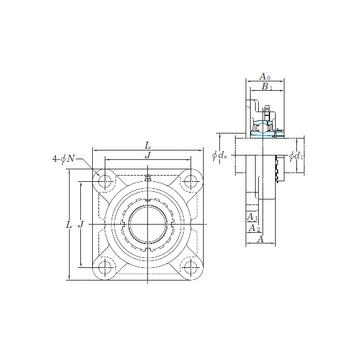 UKF322 KOYO Bearing Units