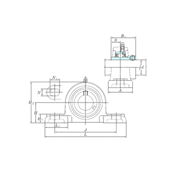 NAPK209-26 KOYO Bearing Units