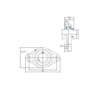 UCFLX05 KOYO Bearing Units