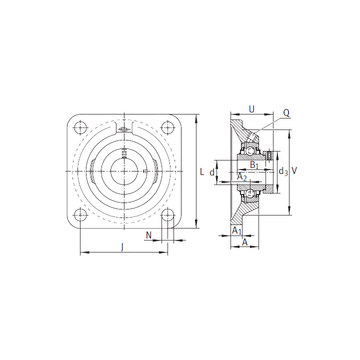 RCJ60-N INA Bearing Units