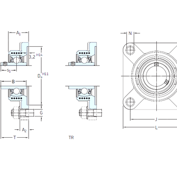 FYK 25 TF SKF Bearing Units