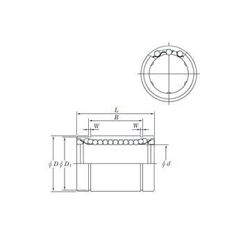 SESDM60 KOYO Linear Bearings