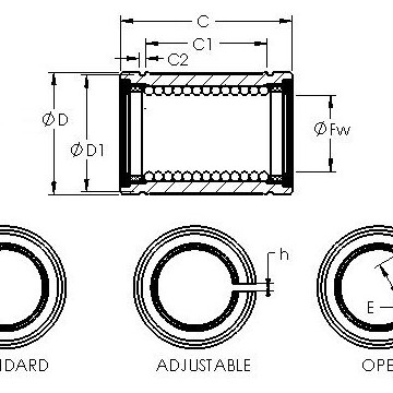 LBB 32 UU AJ AST Linear Bearings