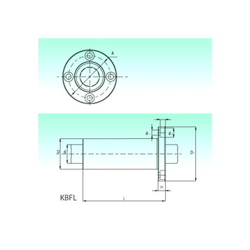 KBFL 40 NBS Linear Bearings