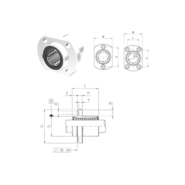 LMHP12 Samick Linear Bearings