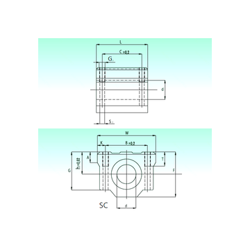 SC 08-UU NBS Linear Bearings