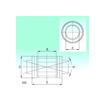 KN1232-PP NBS Linear Bearings