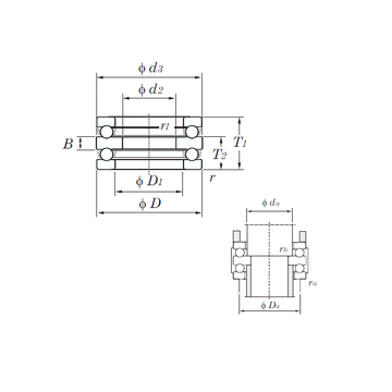 52316 KOYO Thrust Ball Bearings #1 image