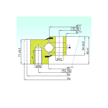 EB1.25.0955.200-1STPN ISB Thrust Ball Bearings #1 image