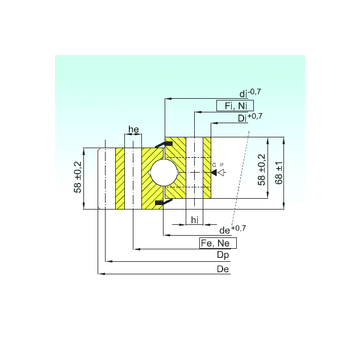 EB1.25.1204.400-1SPPN ISB Thrust Ball Bearings #1 image