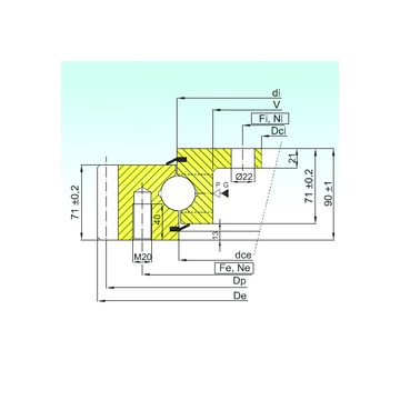 EBL.30.1255.201-2STPN ISB Thrust Ball Bearings #1 image