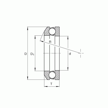 4115 INA Thrust Ball Bearings #1 image