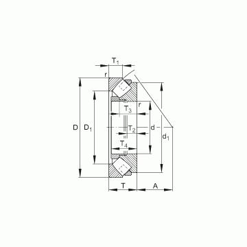 29372-E1-MB FAG Thrust Roller Bearings #1 image