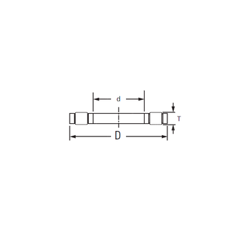 K.81108TVP Timken Thrust Roller Bearings #1 image