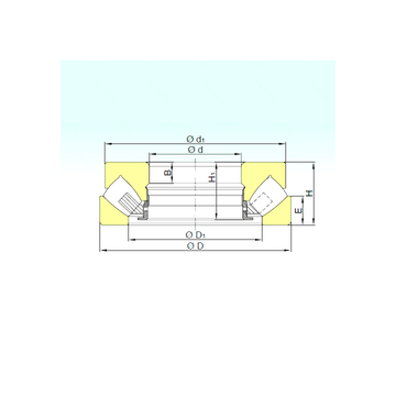 29352 M ISB Thrust Roller Bearings #1 image